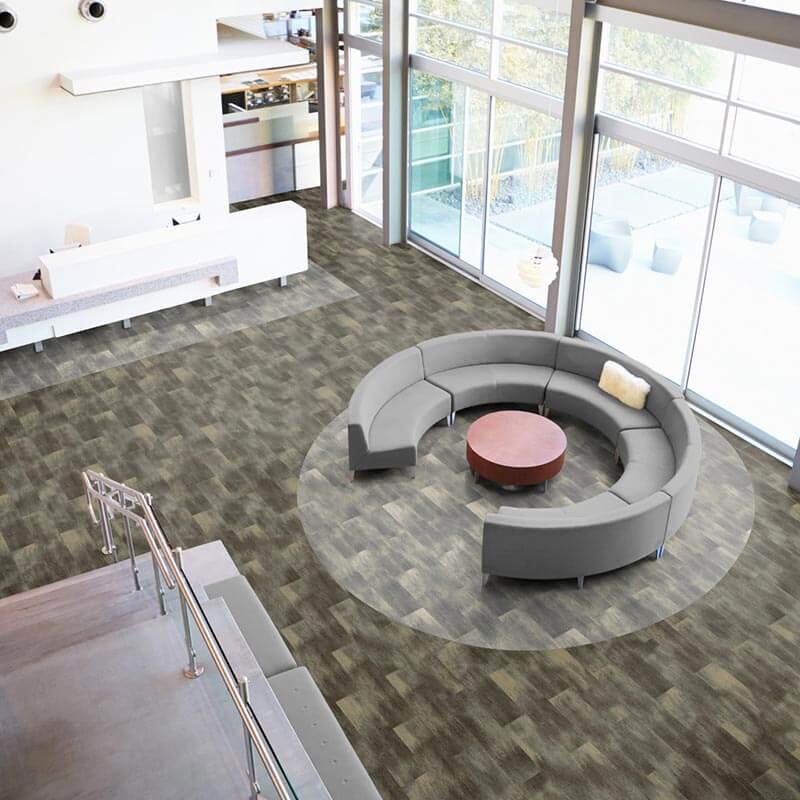 Milliken Change Agent - Pure Alchemy Blurring Pigment PUA172 - 10 - 132 Carpet Planks - DCTUK