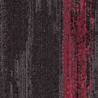 Milliken Colour Compositions Volume I Carpet Planks Coal/Carnation Carpet Planks