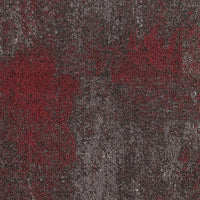 Milliken Comfortable Concrete 2.0 - Urban Drama Current Red UDR133-109-05 Carpet Tiles