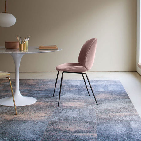 Milliken Comfortable Concrete 2.0 - Urban Poetry Chalked Blue UPY05 - 245 - 180 Carpet Tiles - DCTUK