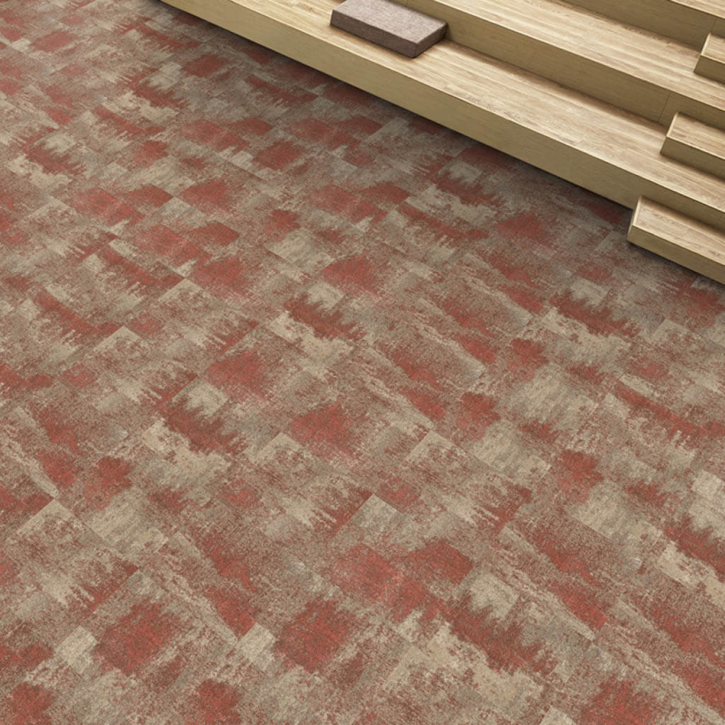 Milliken Comfortable Concrete - Retold Urban Energy Cool Carpet Tiles - DCTUK
