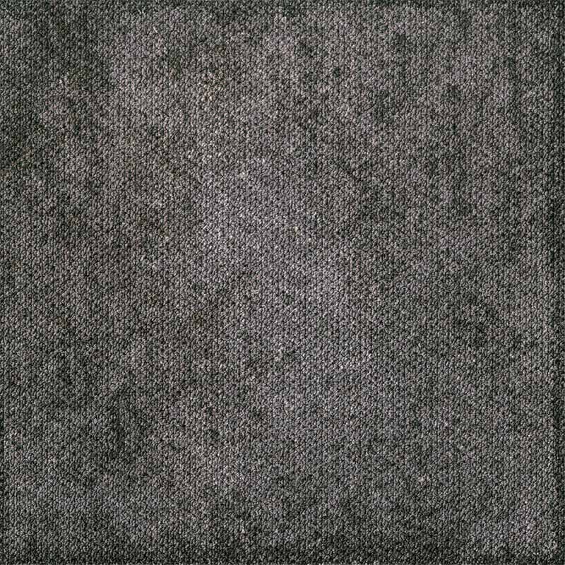 Milliken Comfortable Concrete - Retold Urban Outline Smokey Charcoal Carpet Tiles - DCTUK