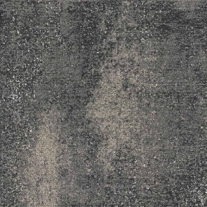 Milliken Comfortable Concrete - Retold Urban Sketch Soot Ash Carpet Tiles - DCTUK