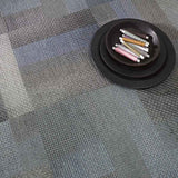 Milliken Crafted Series - Warp Winding Aqua Mix WWG37 - 46 - 158 Carpet Tiles - DCTUK