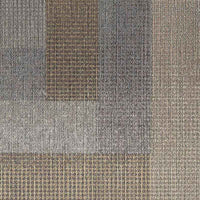 Milliken Crafted Series - Warp Winding Charcoal Mix WWG120-48-174 Carpet Tiles