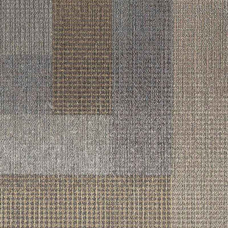 Milliken Crafted Series - Warp Winding Charcoal Mix WWG120 - 48 - 174 Carpet Tiles - DCTUK
