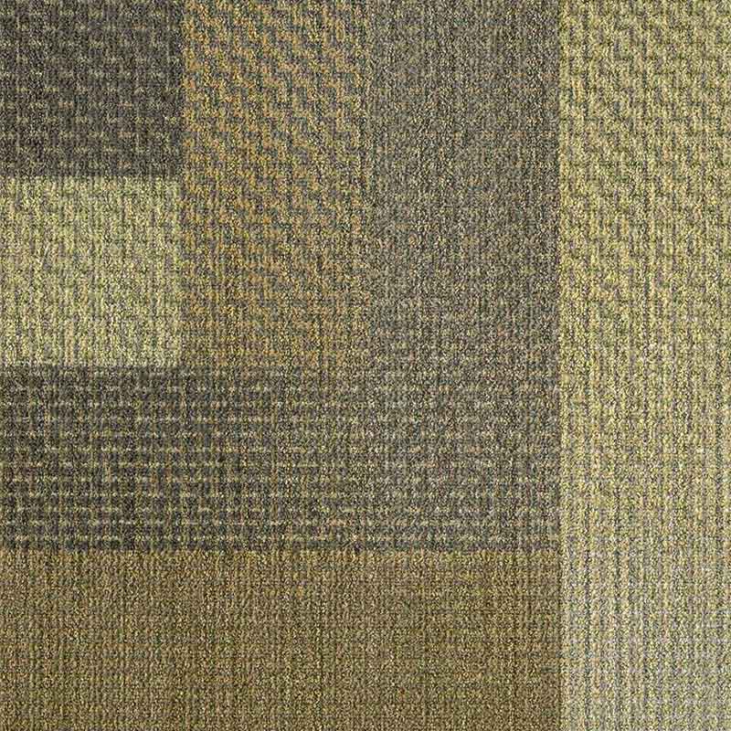 Milliken Crafted Series - Warp Winding Chartreuse Mix WWG218 - 87 - 75 Carpet Tiles - DCTUK