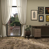 Milliken Down To Earth Leaf Scatter Bracken/Tawny Carpet Tiles - DCTUK