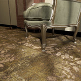 Milliken Down To Earth Leaf Scatter Bracken/Tawny Carpet Tiles - DCTUK