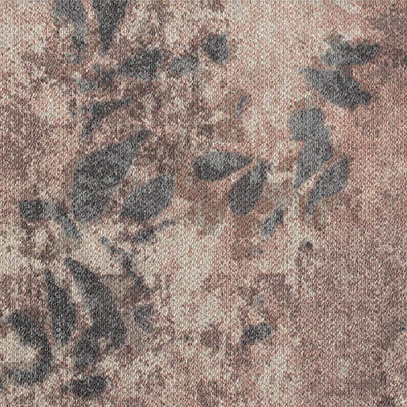Milliken Down To Earth Leaf Scatter Fallow/Hedgehog Carpet Tiles - DCTUK