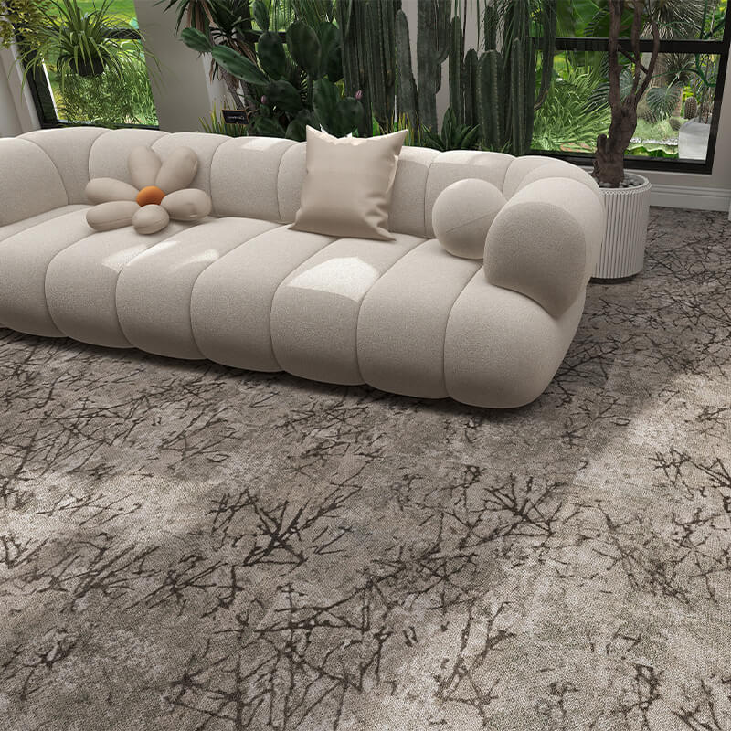 Milliken Down To Earth Twig Cluster Bracken/Tawny Carpet Tiles - DCTUK