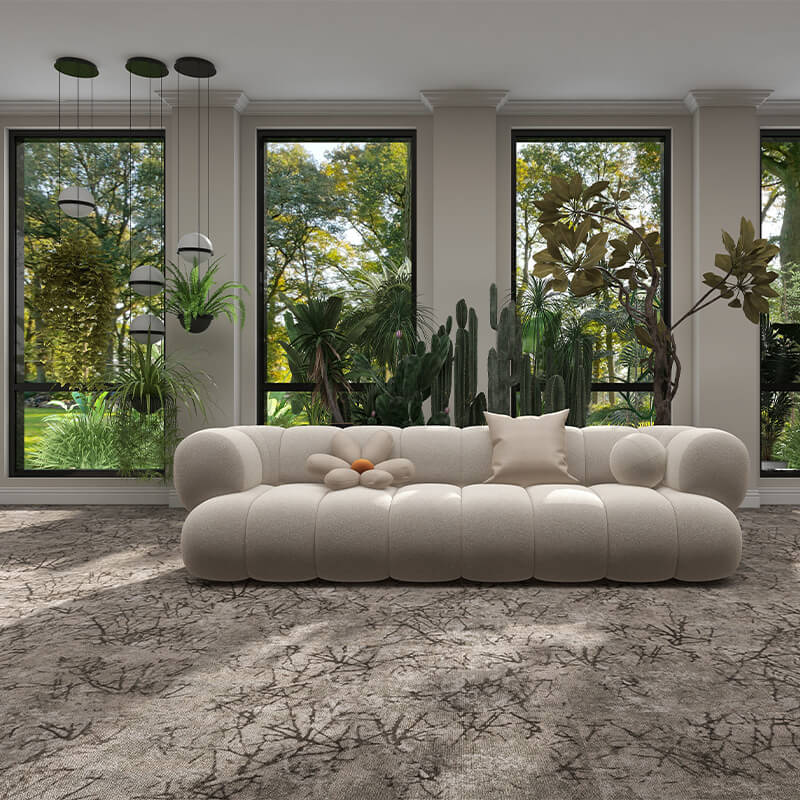 Milliken Down To Earth Twig Cluster Bracken/Tawny Carpet Tiles - DCTUK