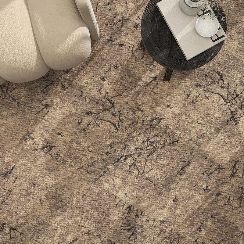 Milliken Down To Earth Twig Scatter Bracken/Tawny Carpet Tiles - DCTUK