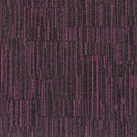 Milliken Laylines - Brights Blackcurrant Carpet Tiles