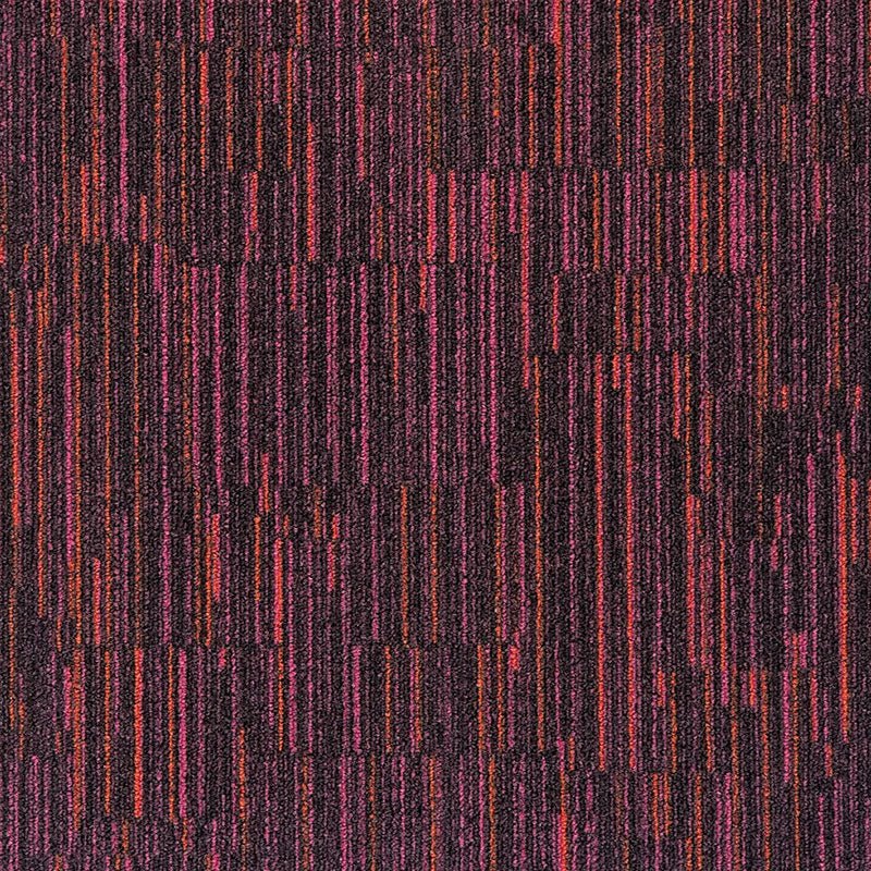 Milliken Laylines - Brights Bramble Carpet Tiles - DCTUK