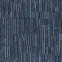 Milliken Laylines - Brights Cobalt Carpet Tiles