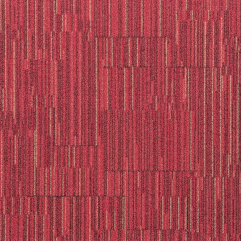 Milliken Laylines - Brights Rhubarb Carpet Tiles - DCTUK