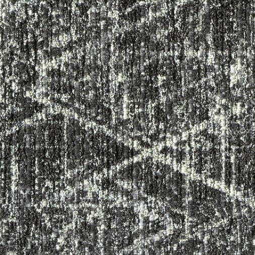 Milliken Modern Movement Crossing Lines Dark Retro CRD217 - 174 - 133 Carpet Planks - DCTUK