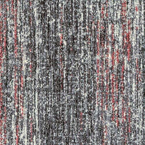 Milliken Modern Movement Simple Lines Colour Pop Rust SLP60 - 133 - 180 Carpet Planks - DCTUK