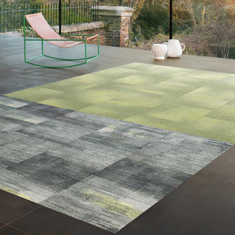Milliken Naturally Drawn - Drawing in Ink Antler Velvet DWK 79 - 174 - 94 Carpet Tiles - DCTUK