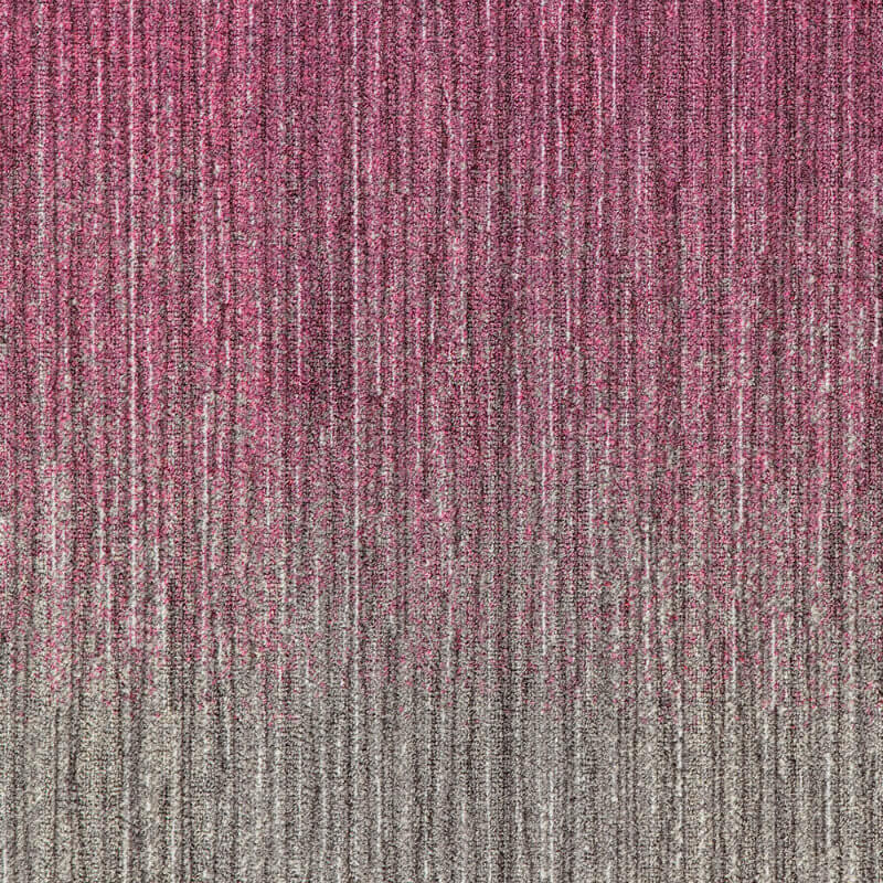 Milliken Naturally Drawn - Hand Sketched Transition Candied Beets / Grey Yellow HST 137 / 174 - 108 Carpet Tiles - DCTUK