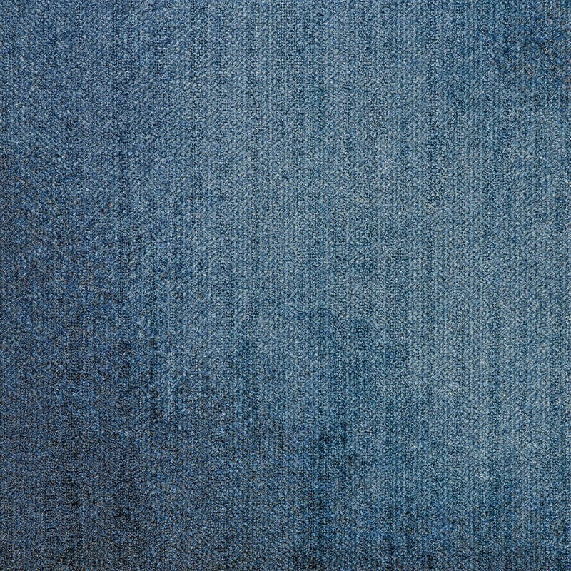 Milliken Naturally Drawn - Watercolour Lesson Indigo Wave WLN 123 - 157 Carpet Tiles - DCTUK