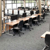 Milliken Nordic Stories - Tectonic Ash Blanket TTC119 - 27 Carpet Tiles - DCTUK