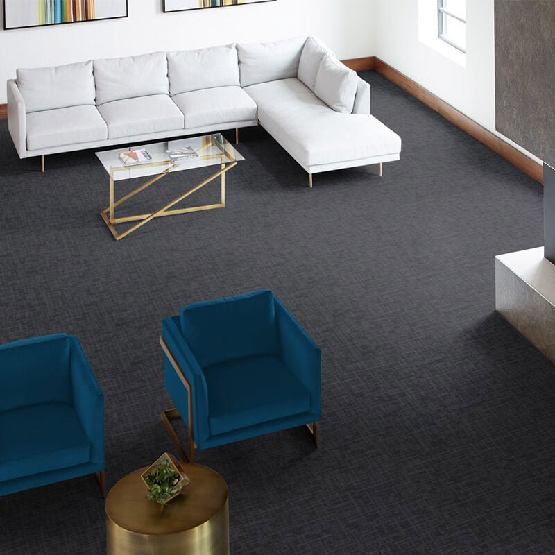 Milliken Nordic Stories - Tectonic Ash Blanket TTC119 - 27 Carpet Tiles - DCTUK