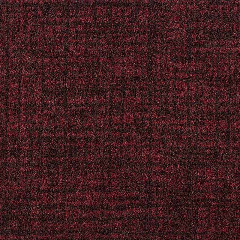 Milliken OBEX Cut - Cross Entrance Matting Red CSC168 Carpet Tiles - DCTUK