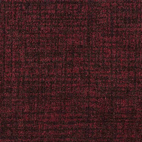 Milliken OBEX Cut - Cross Entrance Matting Red CSC168 Carpet Tiles - DCTUK