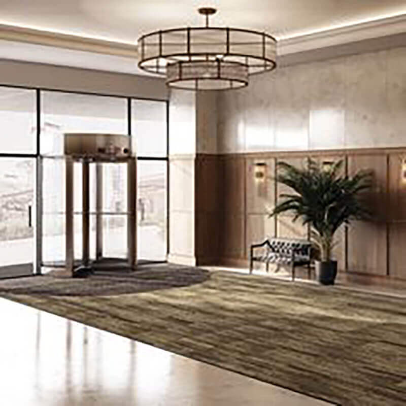Milliken OBEX Cut - Galaxy Entrance Matting Brown GYC225 Carpet Tiles - DCTUK