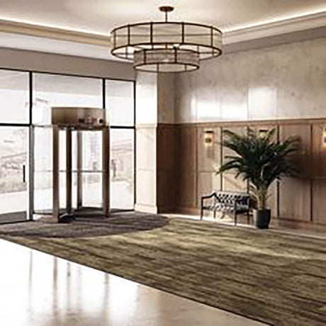 Milliken OBEX Cut - Galaxy Entrance Matting Brown GYC225 Carpet Tiles - DCTUK