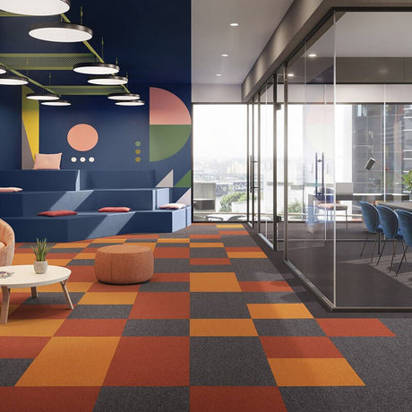 Mohawk Art Intervention - Creative Spark 363 Carpet Tiles - DCTUK