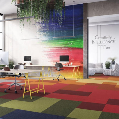 Mohawk Art Intervention - Creative Spark 363 Carpet Tiles - DCTUK