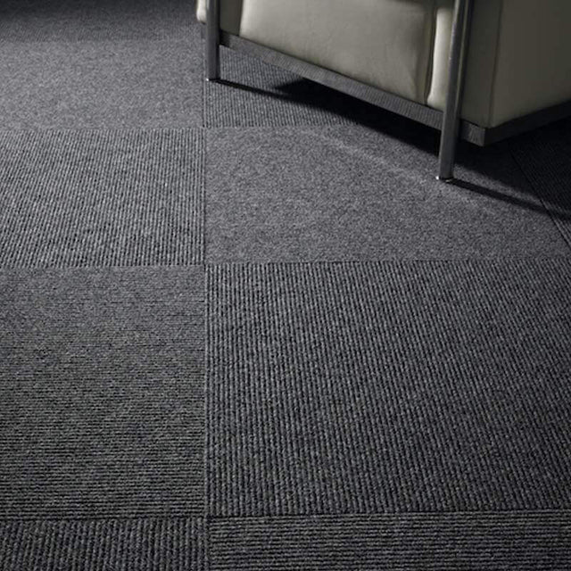 MW Rib HD Tiles Anthracite Entrance Matting - DCTUK