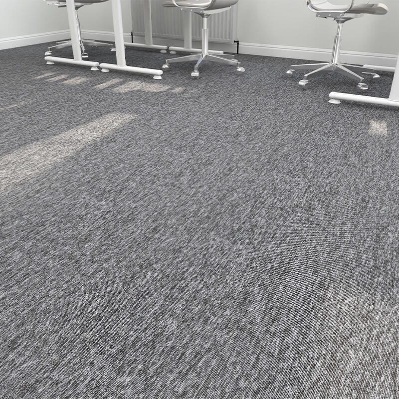 Nouveau Basics Black Fleck Carpet Tiles - DCTUK