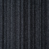Nouveau Basics Black Graphite Stripe Carpet Tiles from DCTUK
