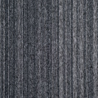 Nouveau Basics Graphite Grey Stripe Carpet Tiles