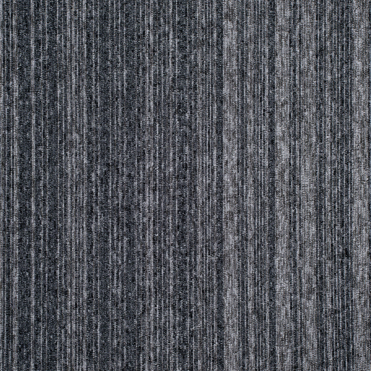 Nouveau Basics Graphite Grey Stripe Carpet Tiles from DCTUK