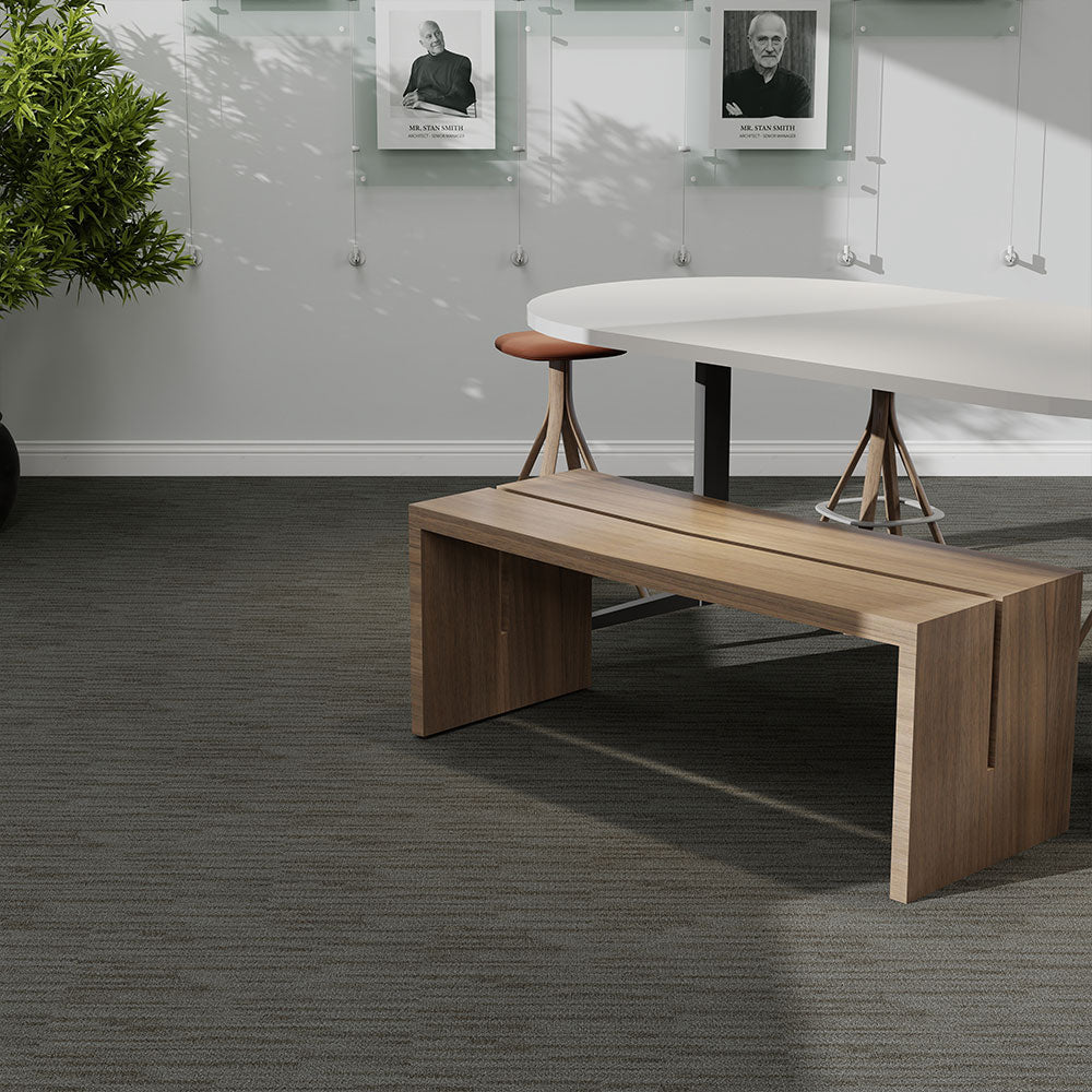 Nouveau Blueprint Carpet Tiles from DCTUK