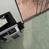 Nouveau Composition Bloom Carpet Tiles from DCTUK