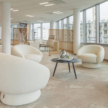 Nouveau Composition ComfyBack Black Carpet Tiles - DCTUK