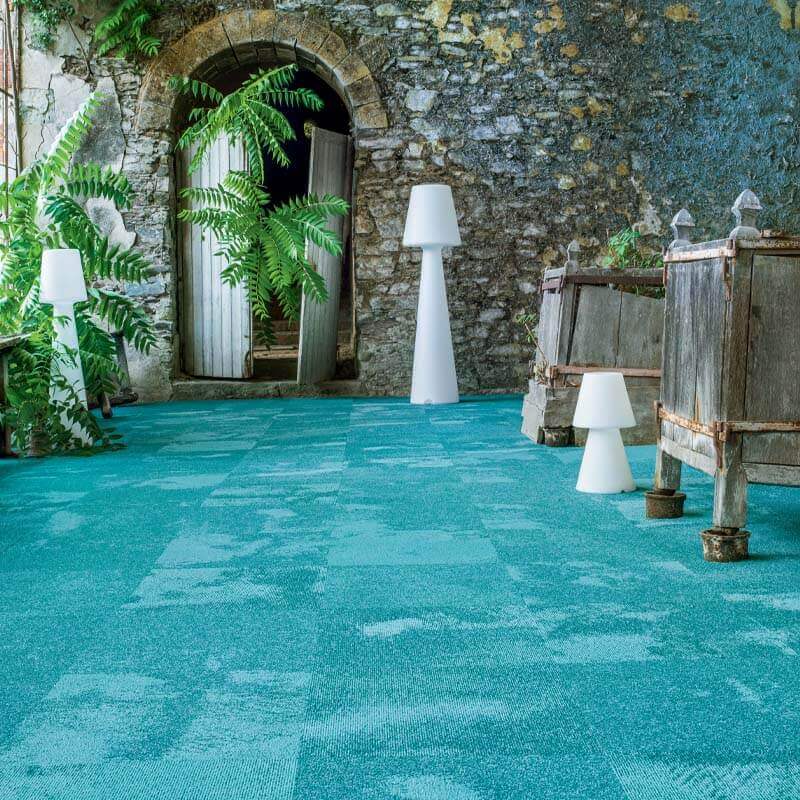 Nouveau Composition ComfyBack Black Carpet Tiles - DCTUK