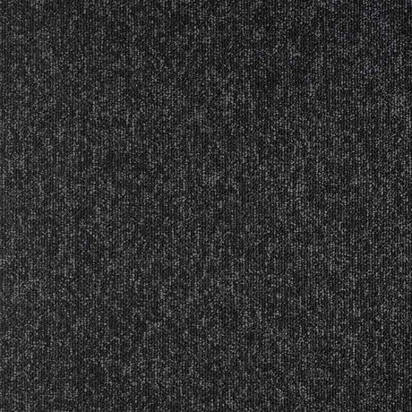 Nouveau Elite Colour 2.0 Plain Black Carpet Tiles - DCTUK