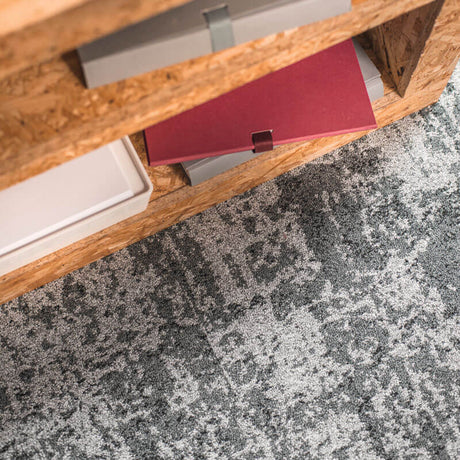 Nouveau Embroidered Nature Amazon Laurel Carpet Tiles - DCTUK