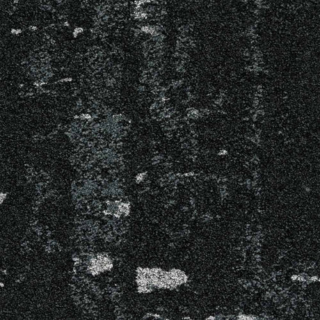 Nouveau Embroidered Nature Bark Charcoal Carpet Tiles from DCTUK