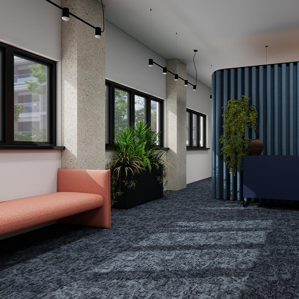 Nouveau Harvest Carpet Tiles from DCTUK