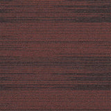 Nouveau Highrise Lines Alizarin Crimson Carpet Tiles from DCTUK
