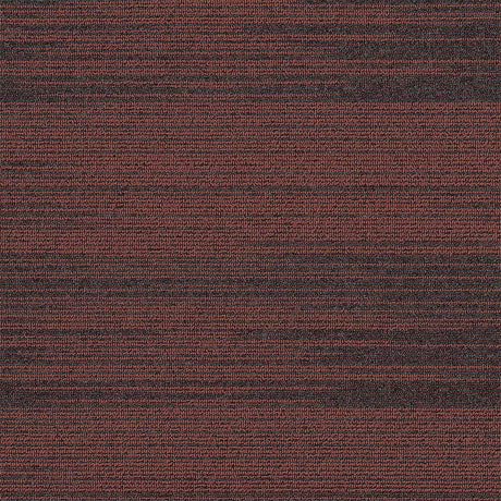 Nouveau Highrise Lines Alizarin Crimson Carpet Tiles from DCTUK