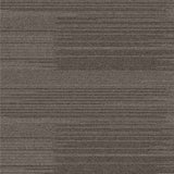 Nouveau Highrise Lines Burnt Umber Carpet Tiles from DCTUK